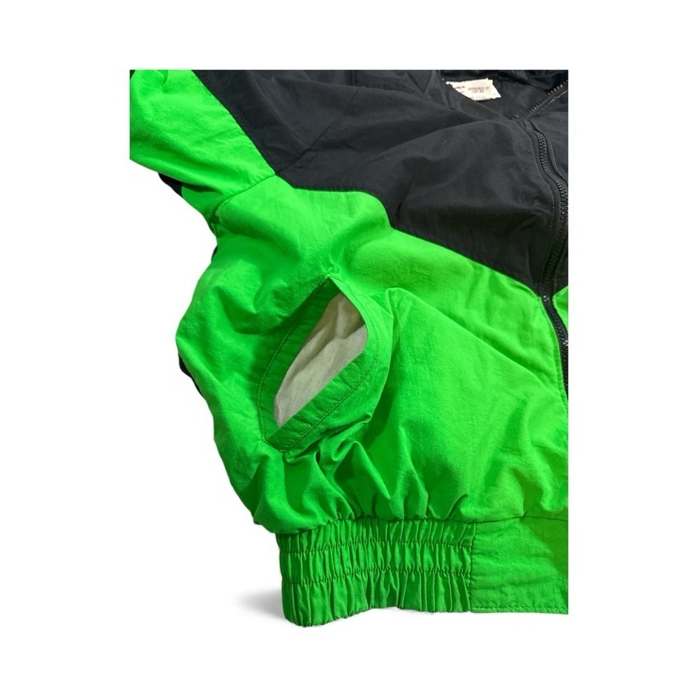 Joe Gibbs NASCAR Green And Black XLRacing Mens Jacket - Picture 10 of 13